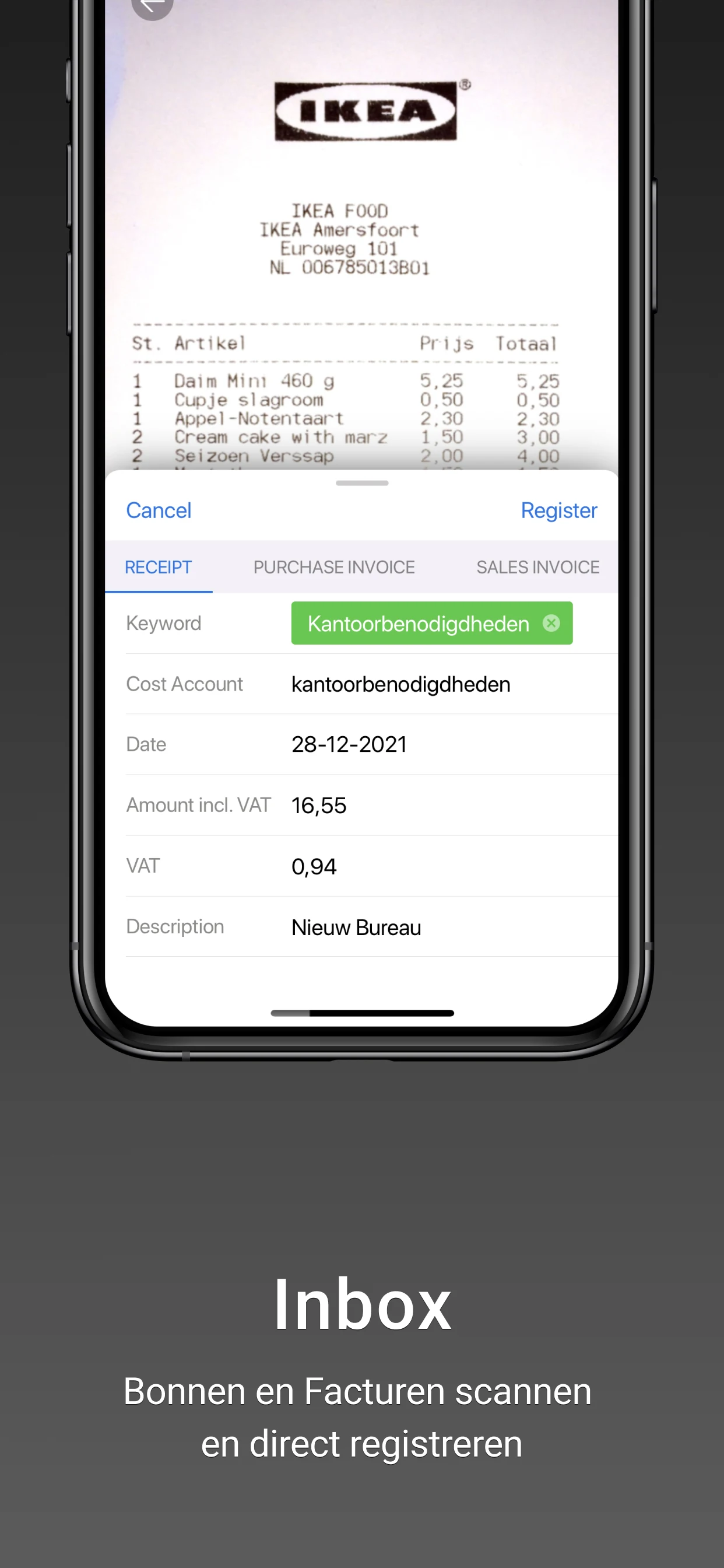 Asperion Scan app screenshot